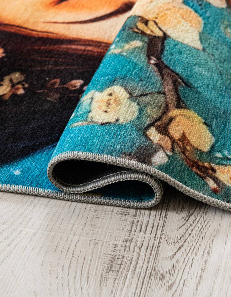 Detail image of  2' x 3' Mystic Garden Rug