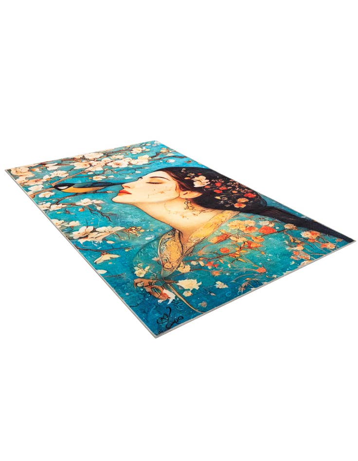 Detail image of  9' x 12' Mystic Garden Rug