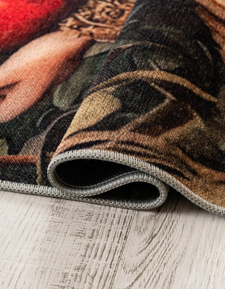 Detail image of  5' x 8' Mystic Garden Rug