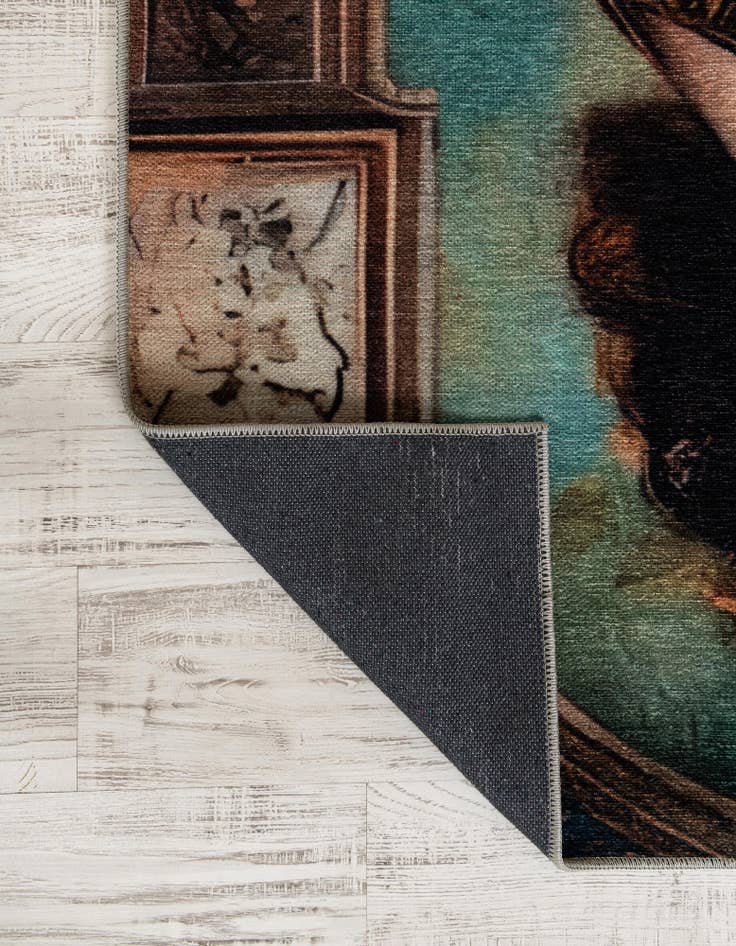 Detail image of  5' x 8' Mystic Garden Rug