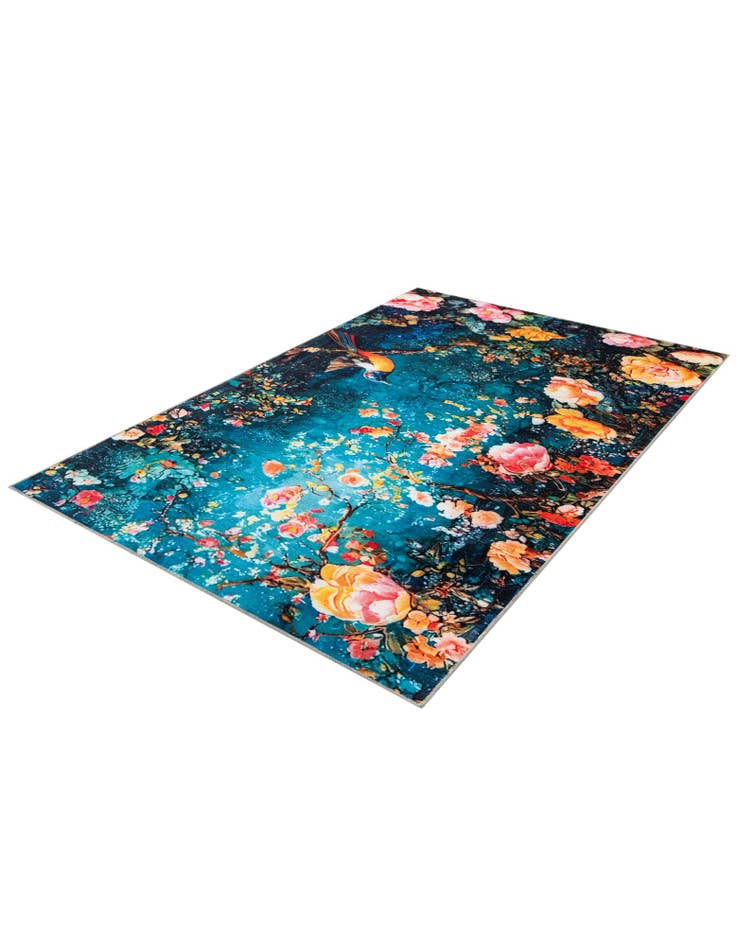 Detail image of  3' 3 x 5' 3 Mystic Garden Rug