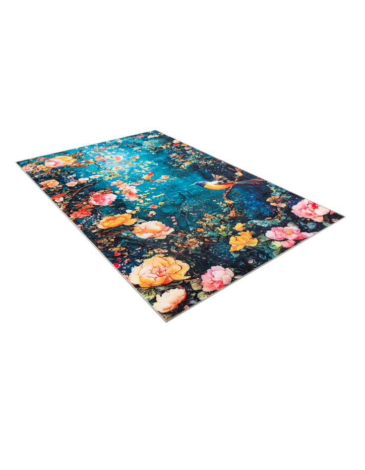 Detail image of  4' x 6' Mystic Garden Rug