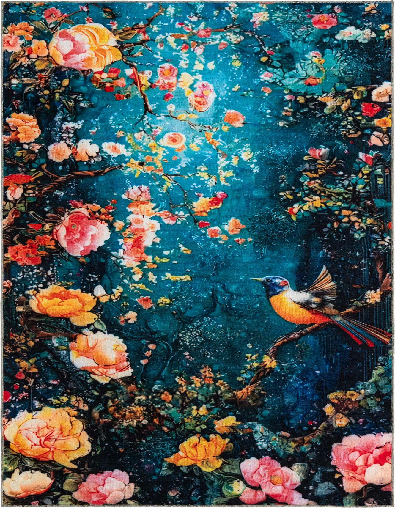 Primary image  5' x 8' Mystic Garden Rug