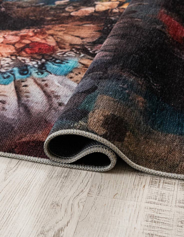 Detail image of  4' x 6' Mystic Garden Rug