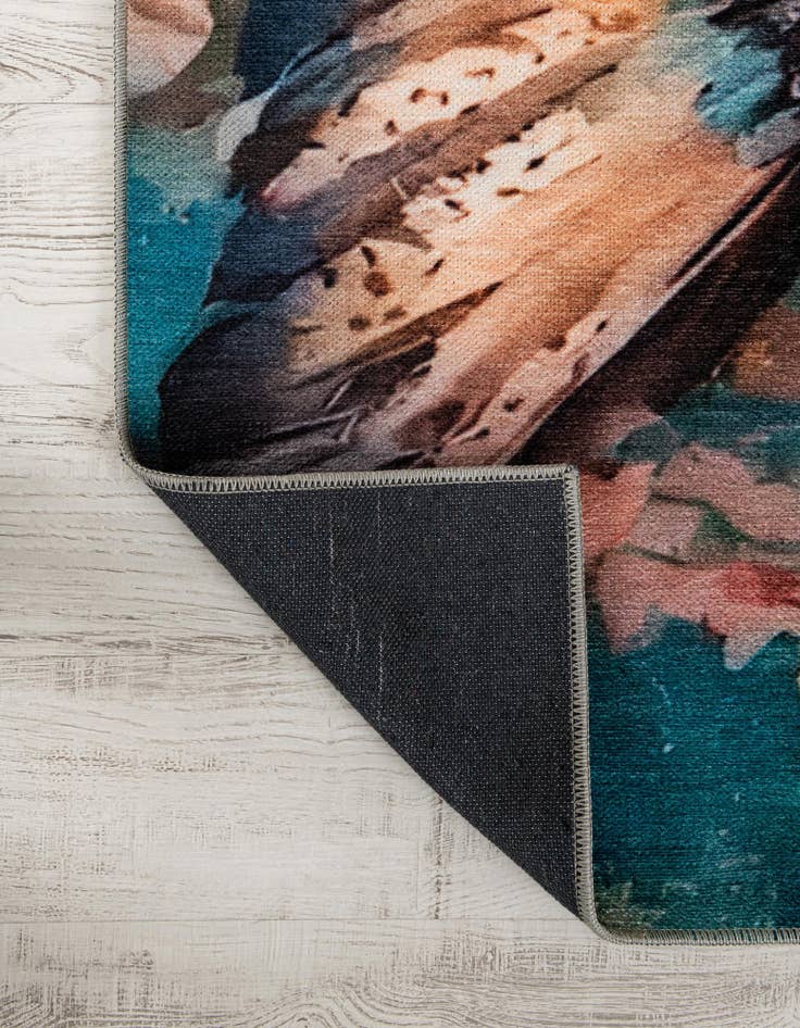 Detail image of  4' x 6' Mystic Garden Rug