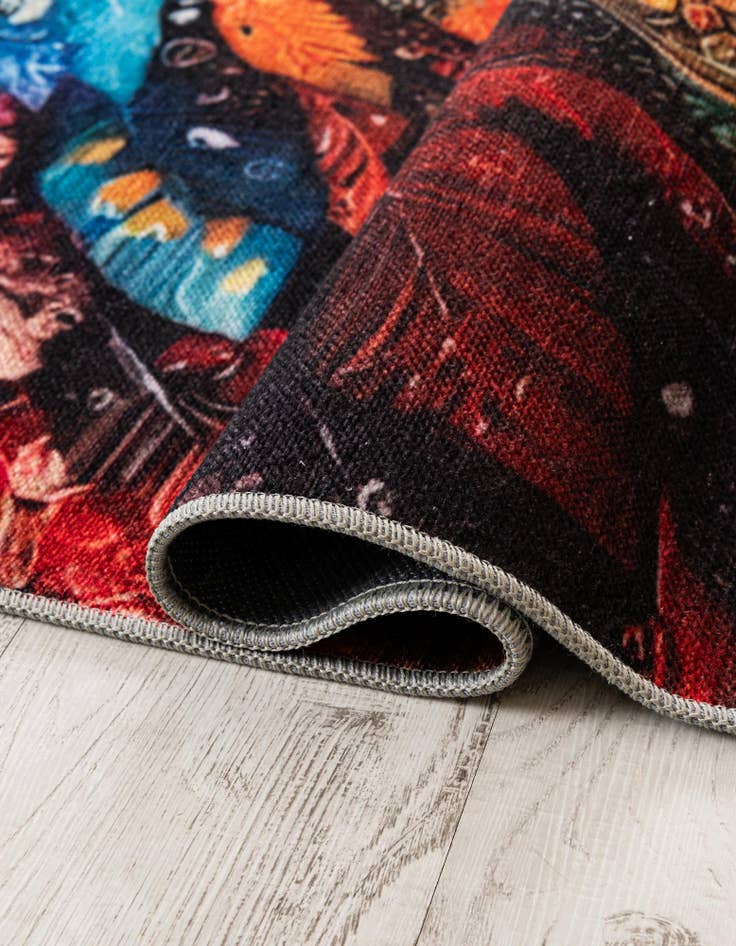 Detail image of  3' 3 x 5' 3 Mystic Garden Rug