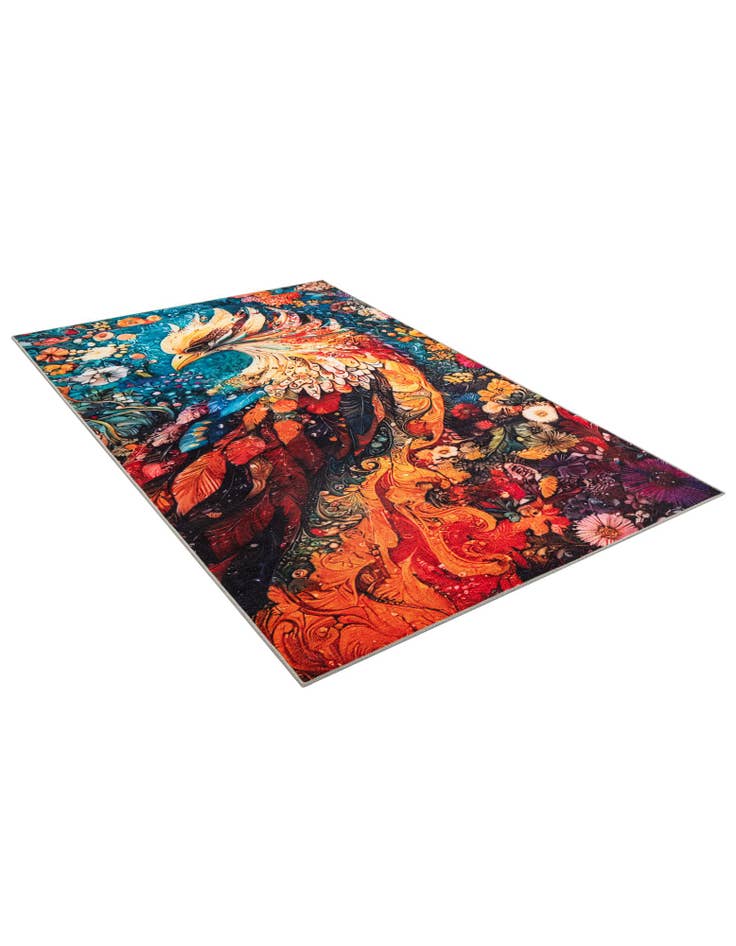 Detail image of  7' x 10' Mystic Garden Rug