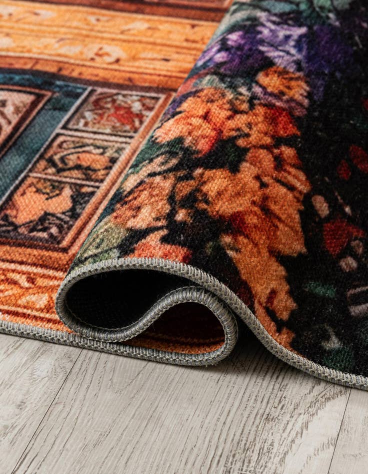 Detail image of  4' x 6' Mystic Garden Rug