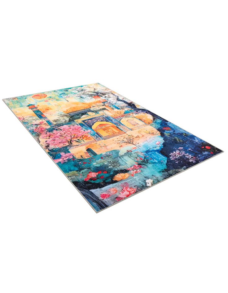 Detail image of  9' x 12' Mystic Garden Rug