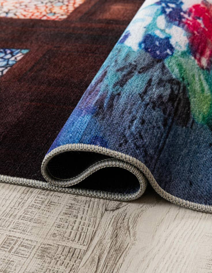 Detail image of  8' x 11' Mystic Garden Rug