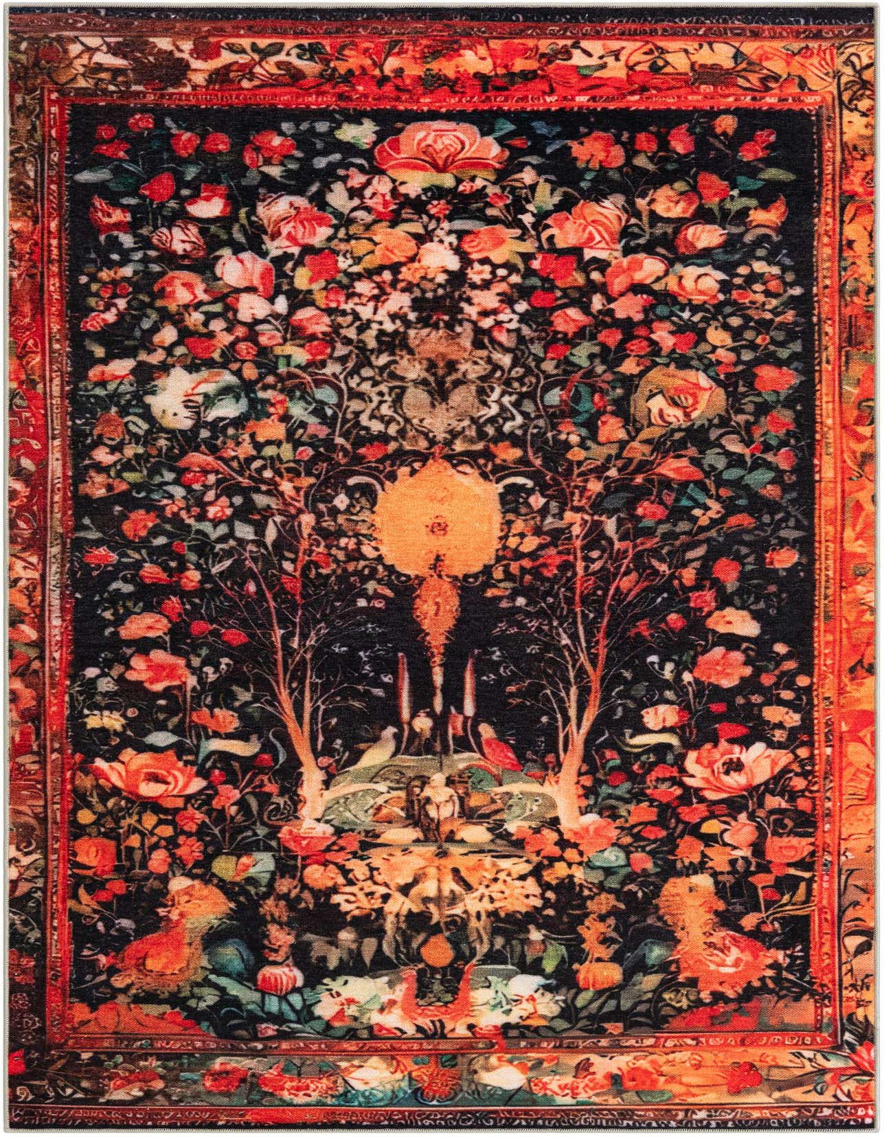 Primary image  5' x 8' Mystic Garden Rug