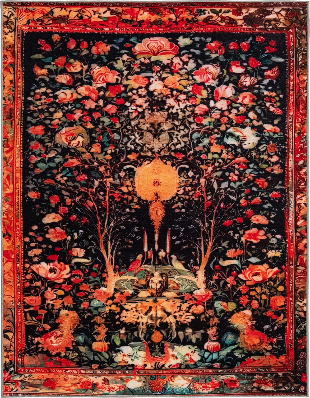 Primary image  6' x 9' Mystic Garden Rug