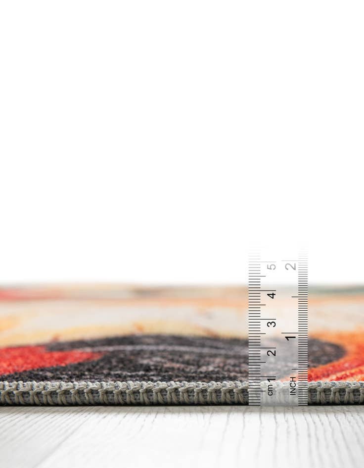 Detail image of  6' x 9' Mystic Garden Rug