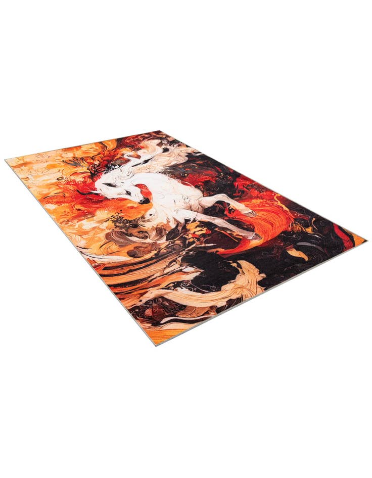 Detail image of  7' x 10' Mystic Garden Rug