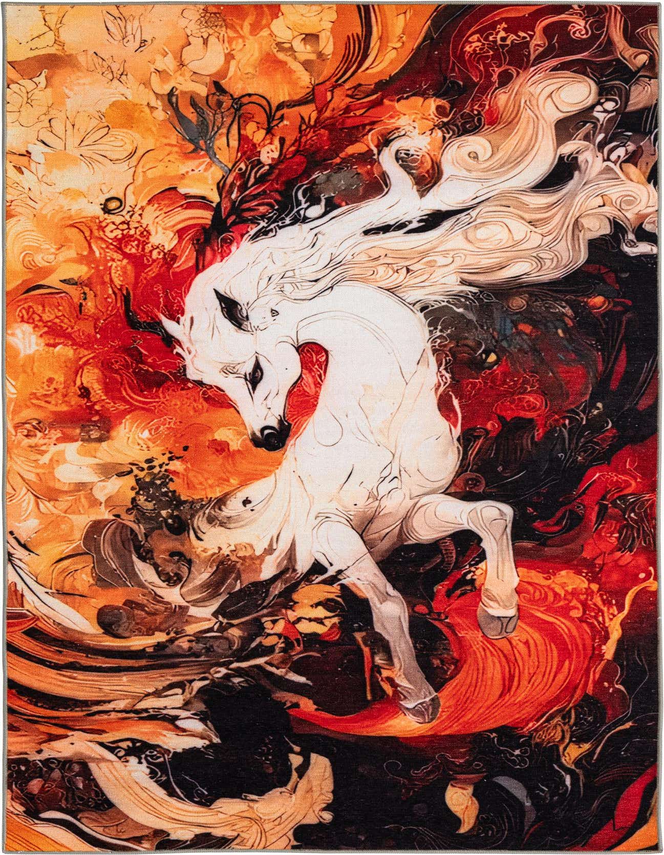 Primary image  8' x 10' Mystic Garden Rug