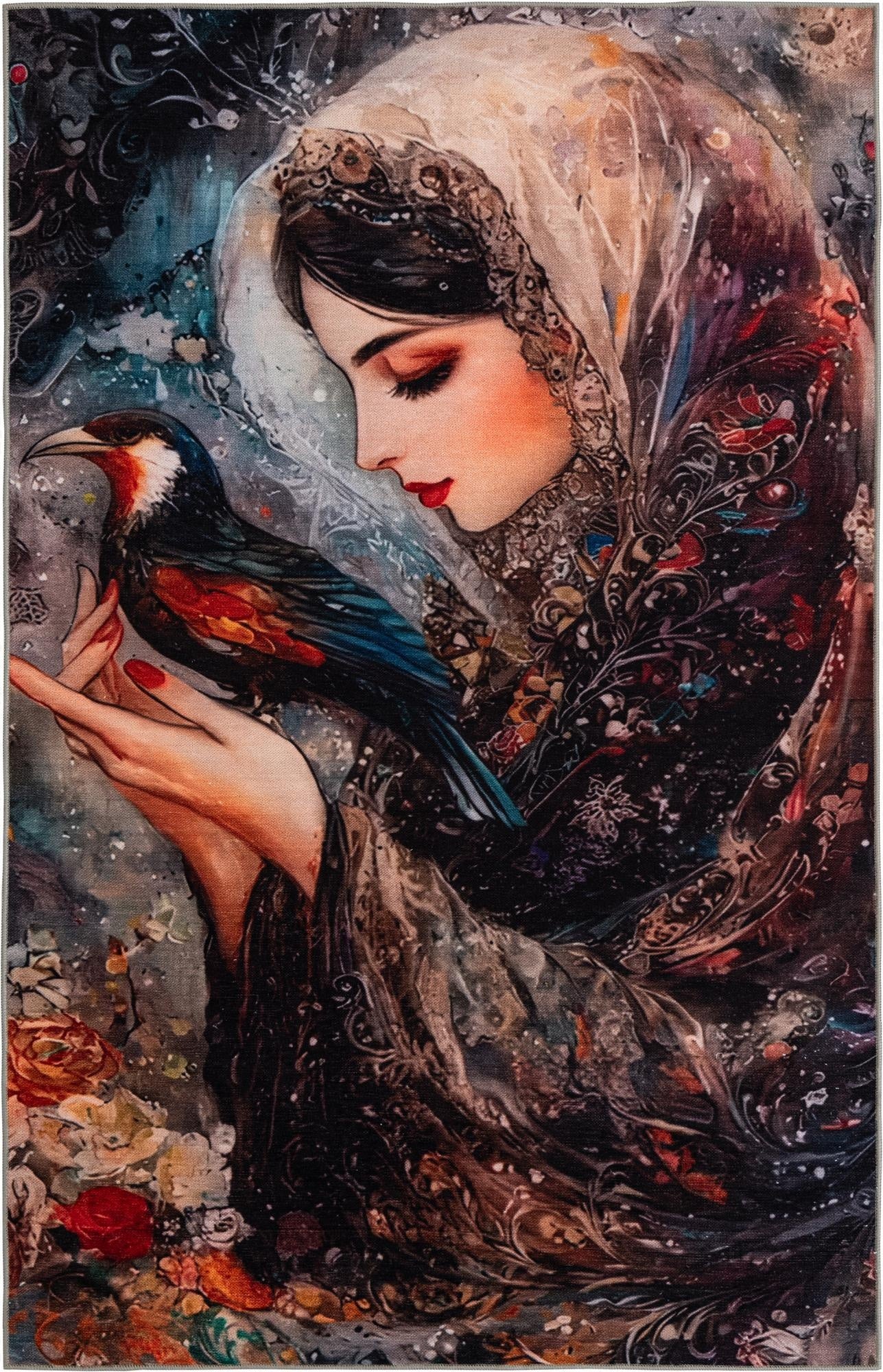  4' x 6' Mystic Garden Rug