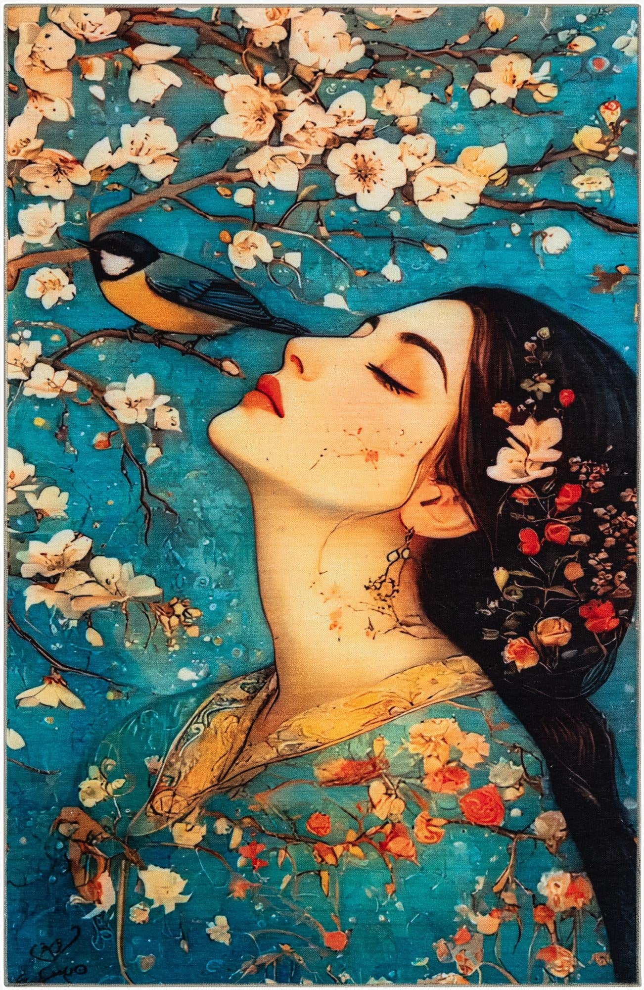  4' x 6' Mystic Garden Rug