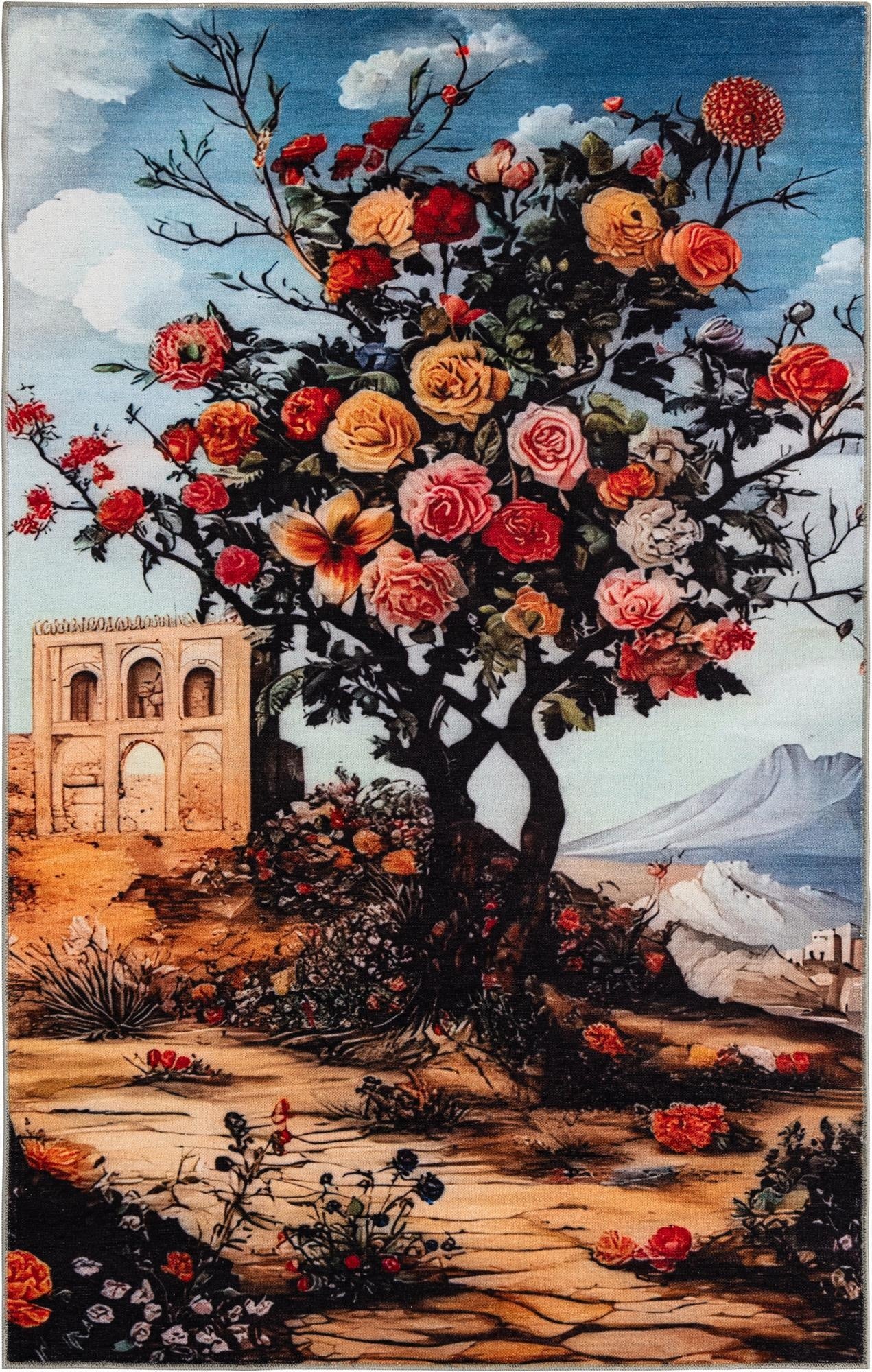  9' x 12' Mystic Garden Rug