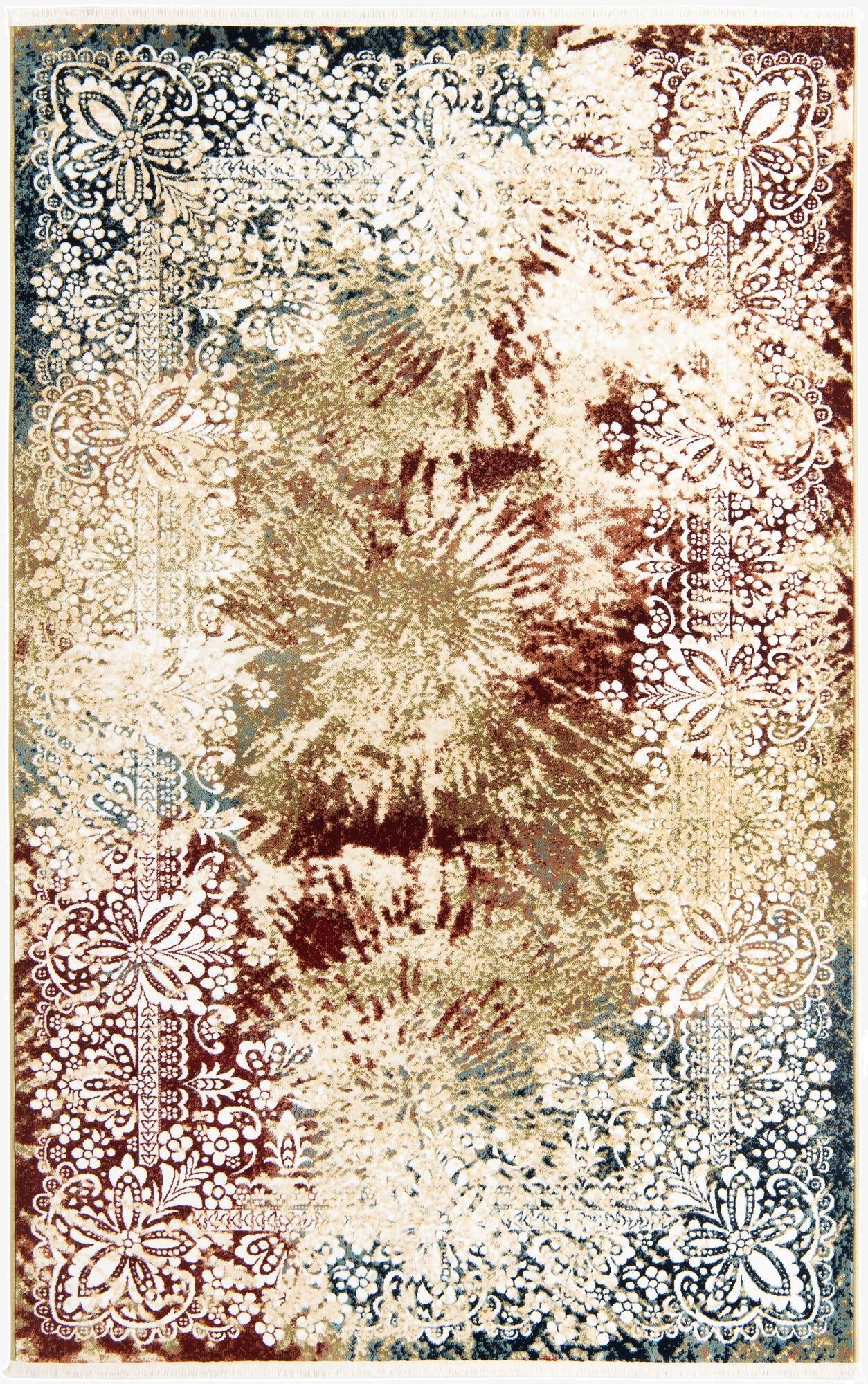  5' 3 x 8' Nain Design Rug