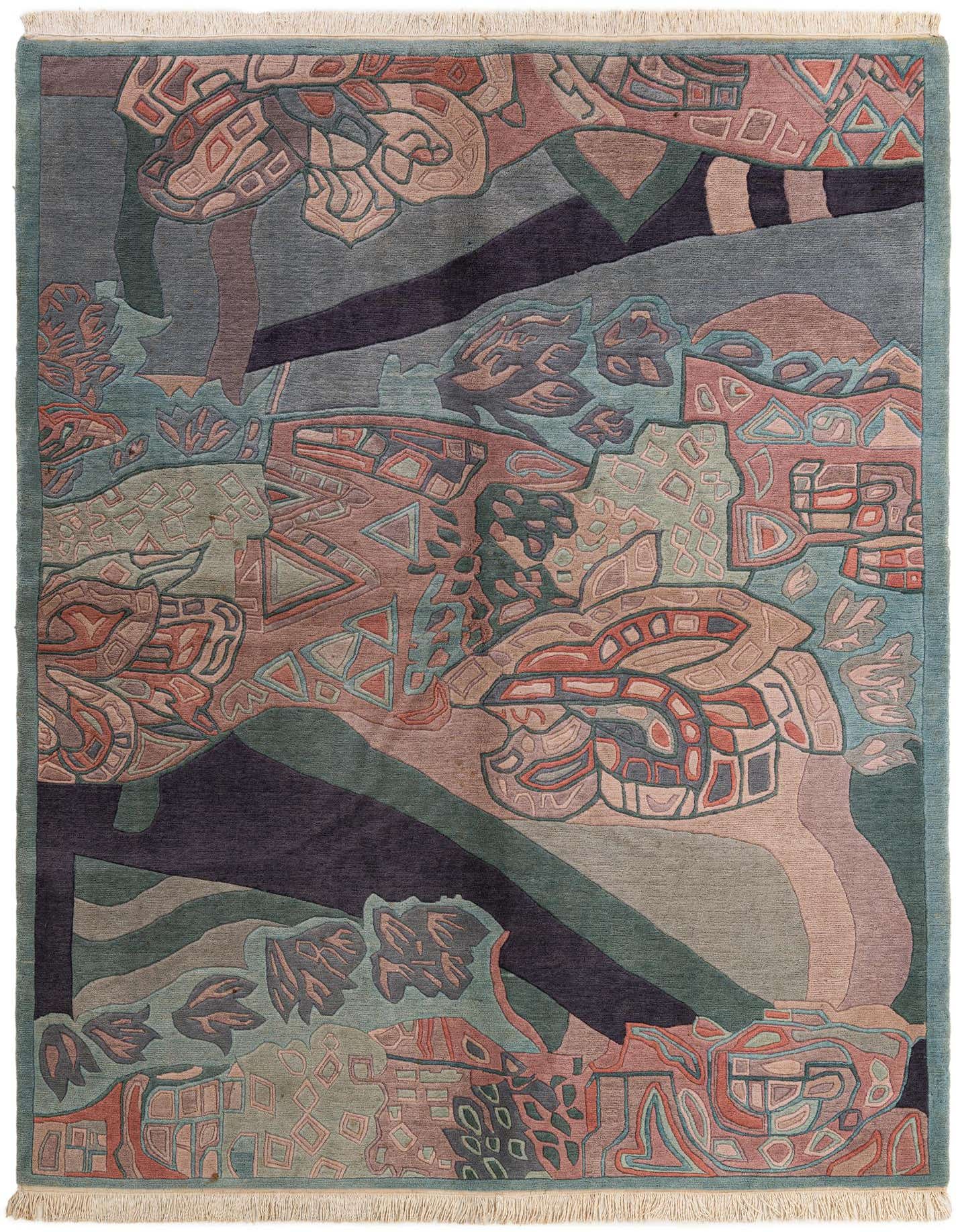 Primary image of  5' 8 x 7' 8  Hand Knotted Nepal Wool Rug