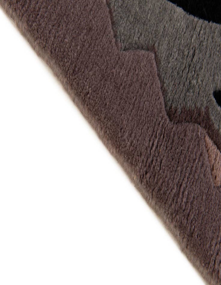 Detail image of  4' 1 x 5' 11  Hand Knotted Nepal Wool Rug