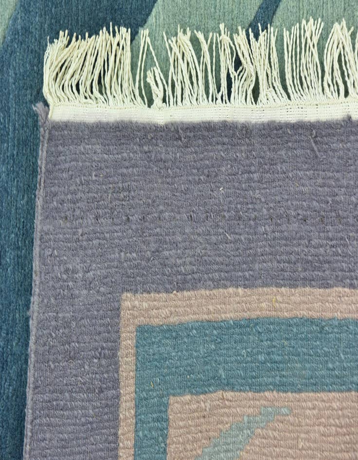 Detail image of  6' 5 x 9' 9  Hand Knotted Nepal Wool Rug