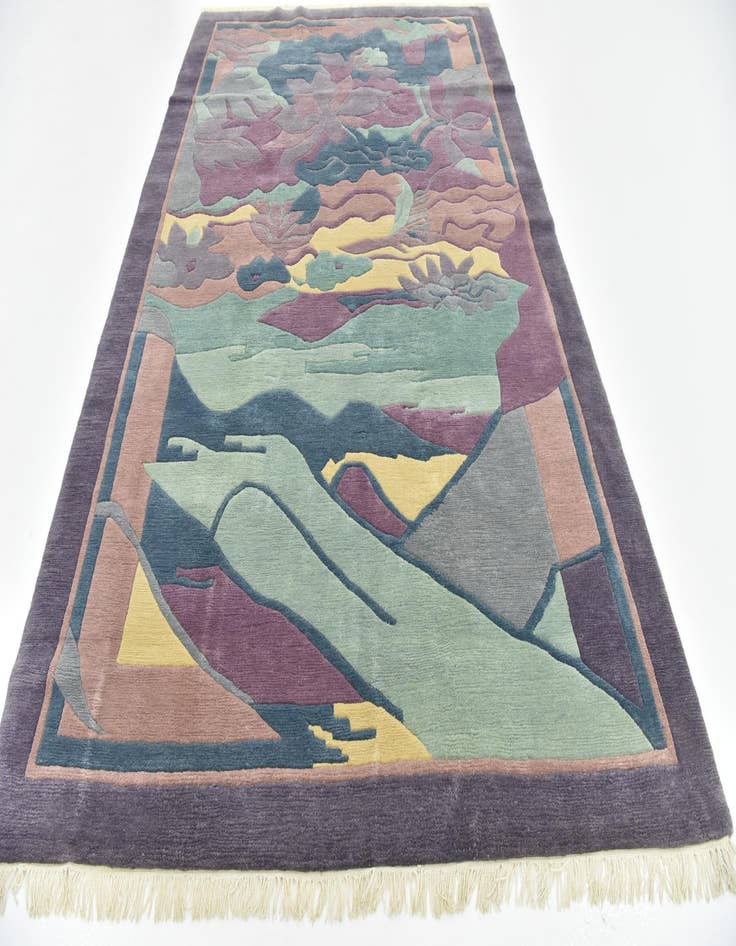 Detail image of  6' 5 x 9' 9  Hand Knotted Nepal Wool Rug