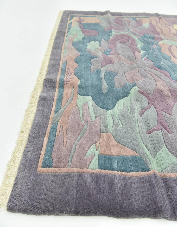 Detail image of  6' 5 x 9' 9  Hand Knotted Nepal Wool Rug