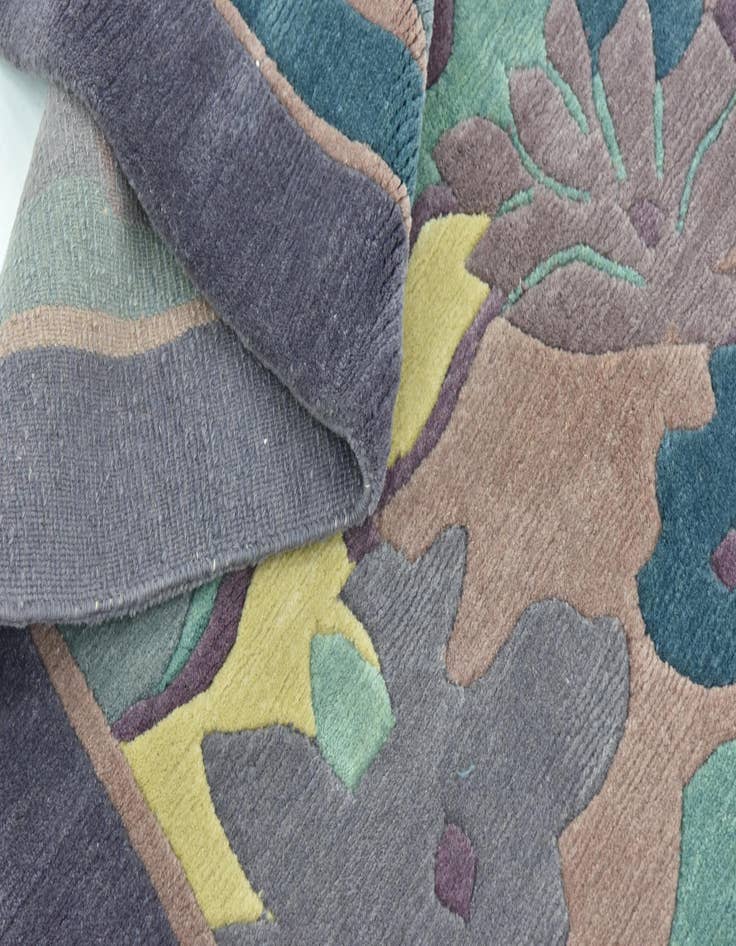 Detail image of  6' 5 x 9' 9  Hand Knotted Nepal Wool Rug