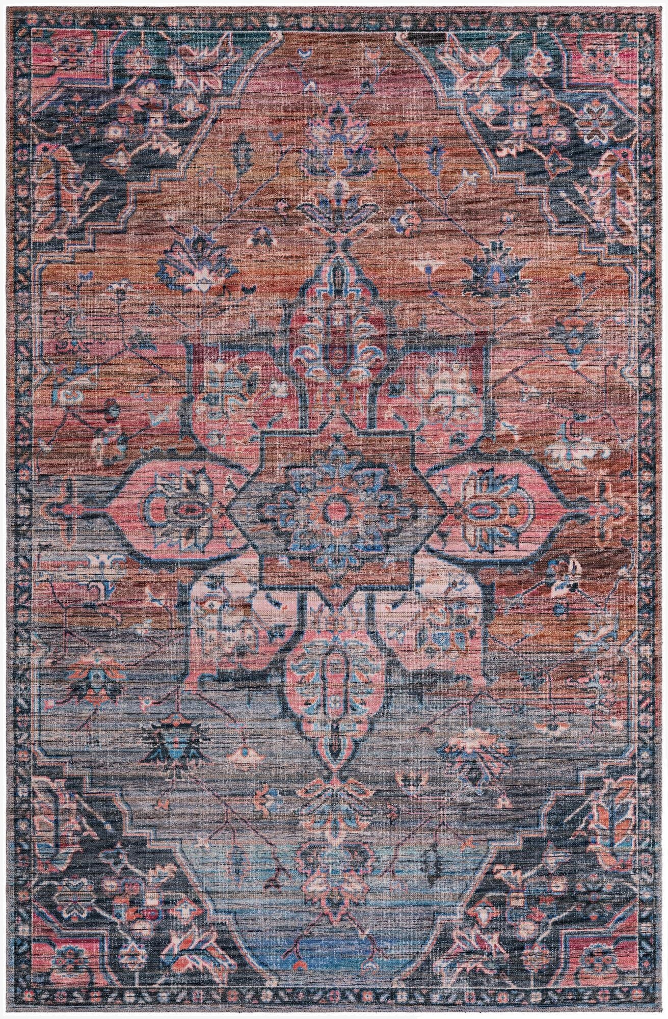  6' x 9'  Washable Nostalgia Rug