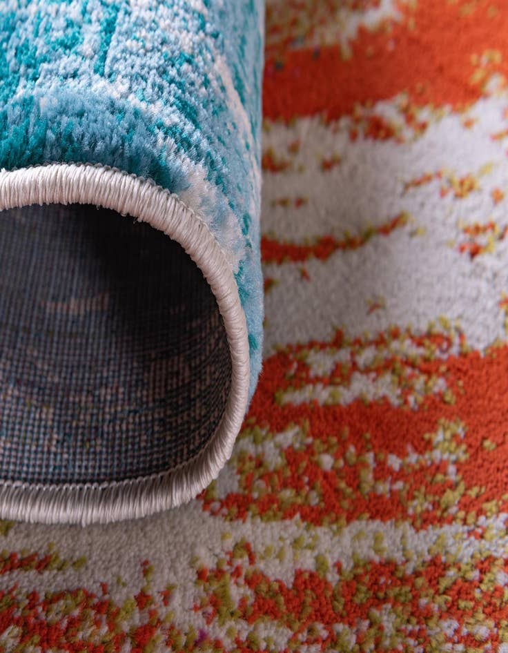 Detail image of Jane Seymour 4' x 6' Open Hearts Rug