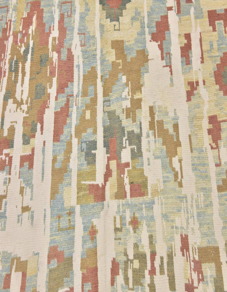 Detail image of  10' 2 x 16' 6  Hand Knotted Oushak Rug