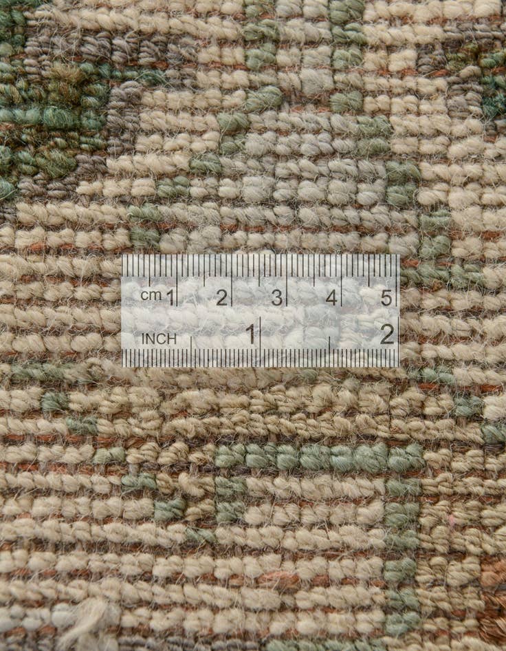 Detail image of  5' 3 x 7' 3  Hand Knotted Oushak Wool Rug