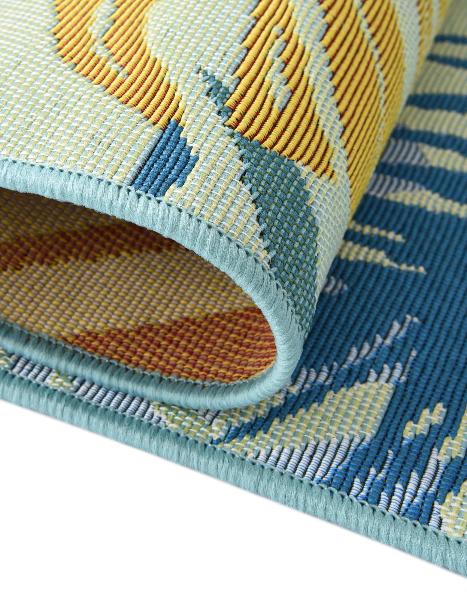 Multicolor 4' x 6' Botanical Indoor / Outdoor Rug | Rugs.com