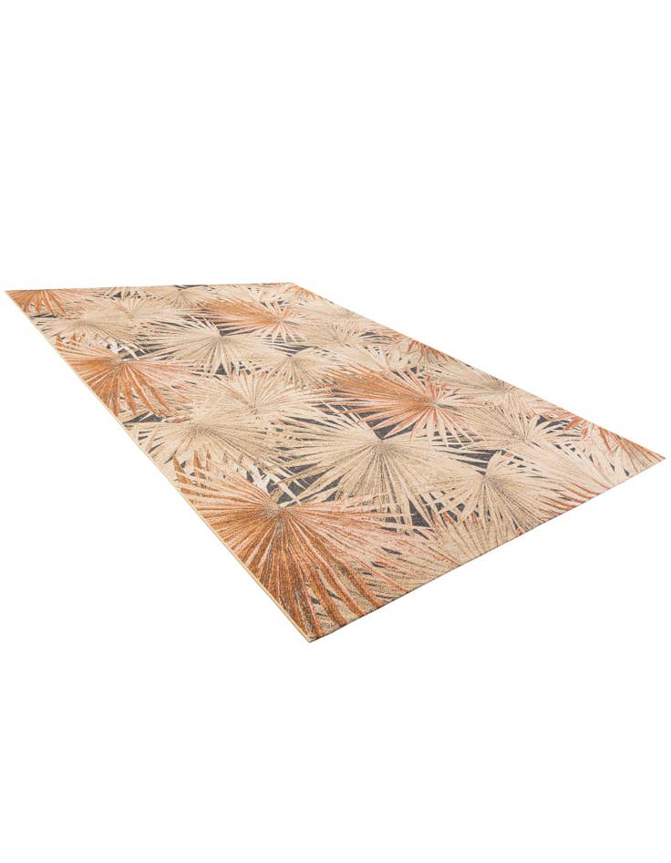 Detail image of  10' x 14' 2  Washable Botanical Indoor / Outdoor Rug