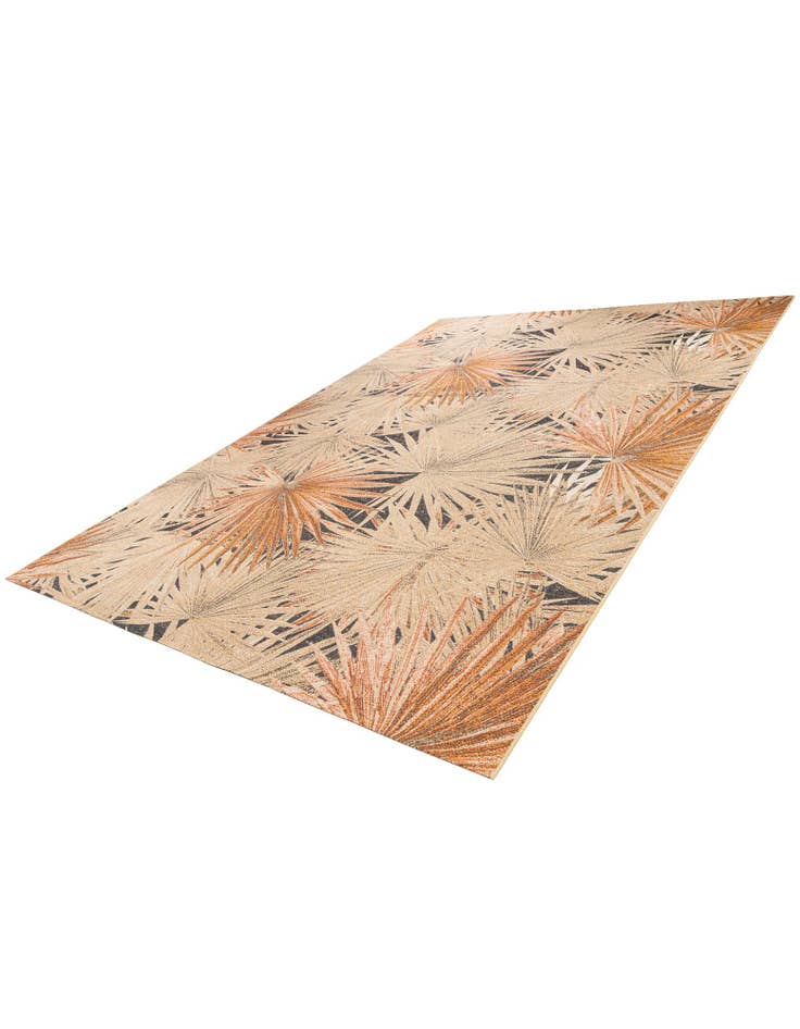 Detail image of  10' x 14' 2  Washable Botanical Indoor / Outdoor Rug