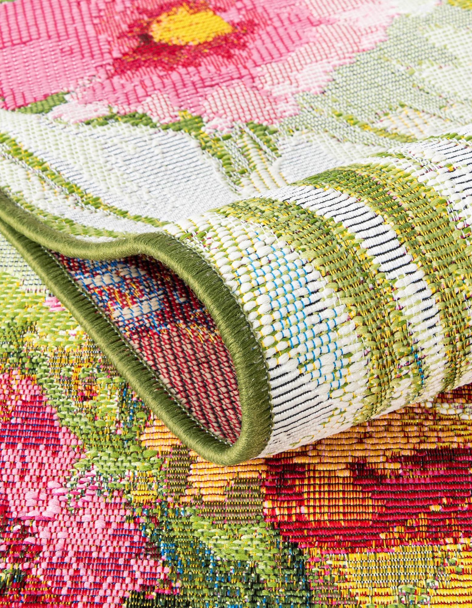 Multicolor 8' x 10' Botanical Indoor / Outdoor Rug | Rugs.com