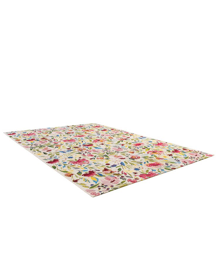 Detail image of  7' x 10'  Washable Botanical Indoor / Outdoor Rug