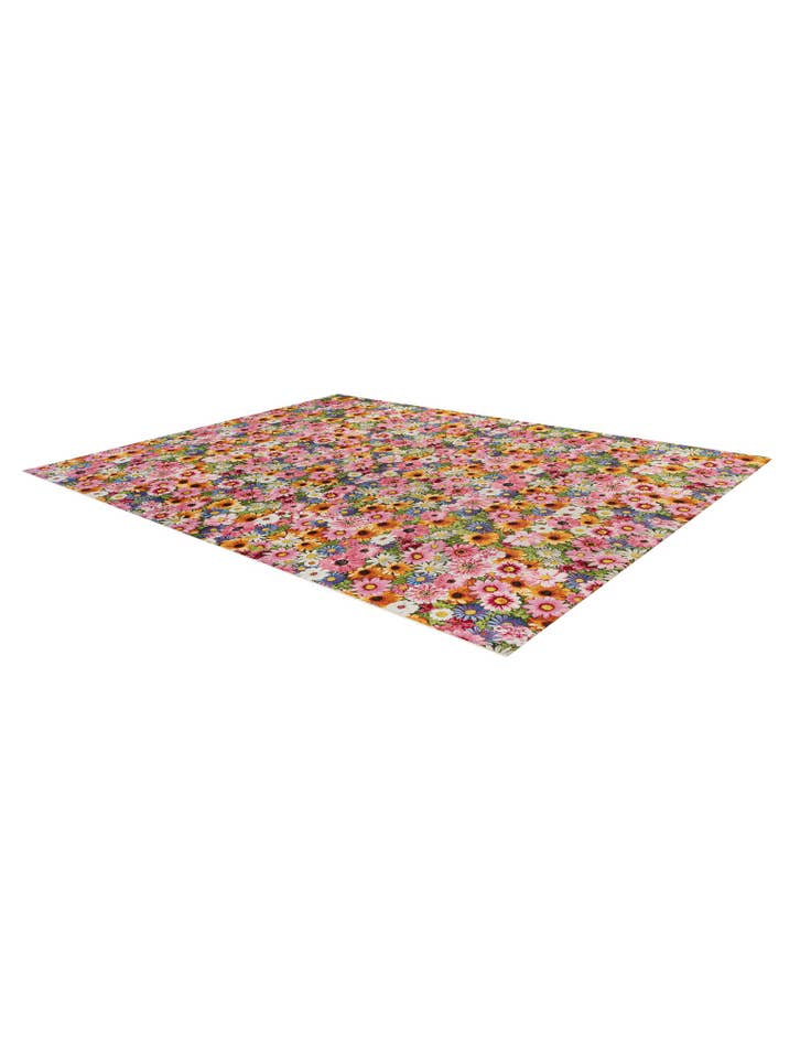 Detail image of  10' x 13'  Washable Botanical Indoor / Outdoor Rug
