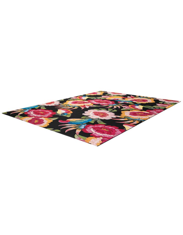 Detail image of  10' x 13'  Washable Botanical Indoor / Outdoor Rug