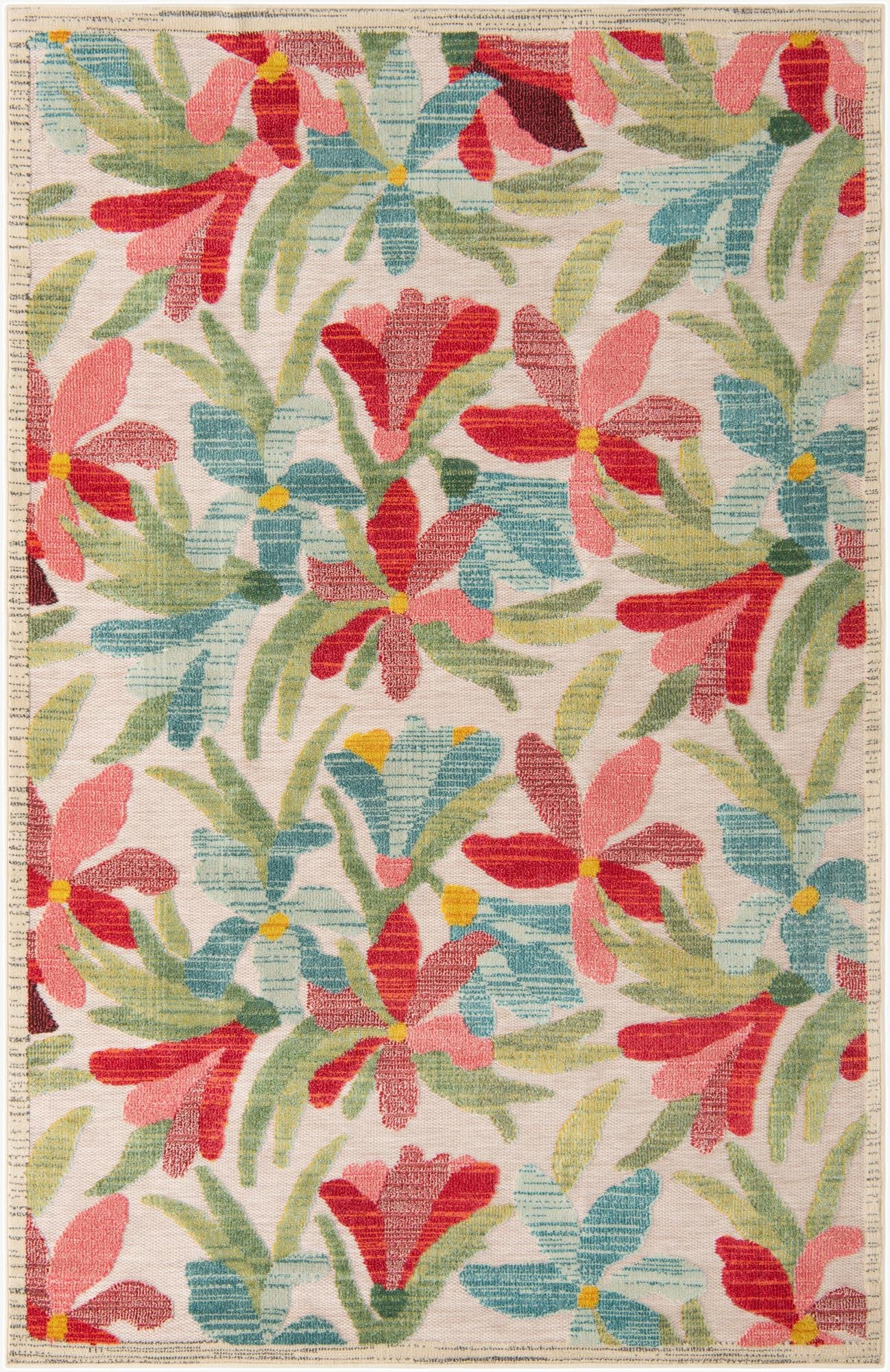  6' x 9'  Washable Casablanca Indoor / Outdoor Rug