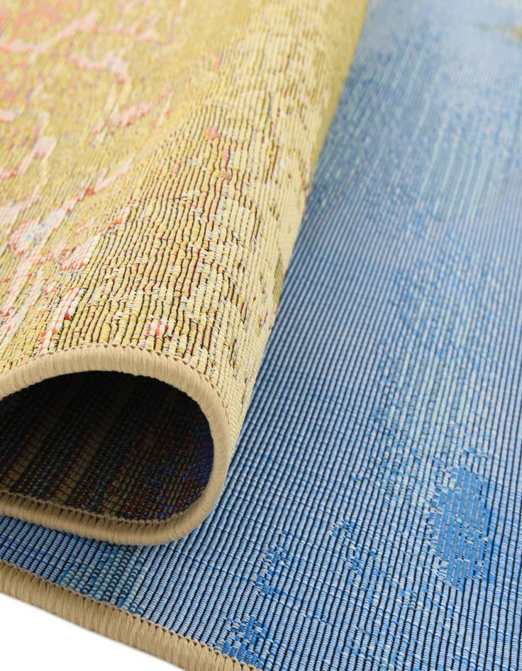 Detail image of  2' x 3'  Washable Coastal Indoor / Outdoor Rug