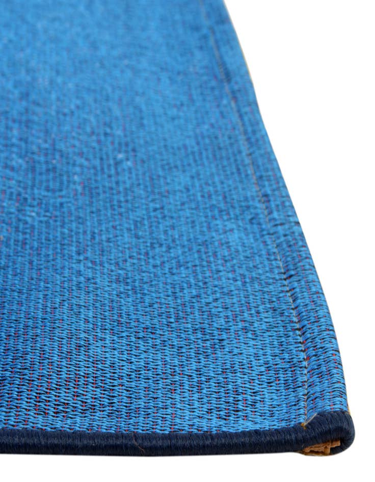 Detail image of  7' 10 x 10'  Washable Coastal Indoor / Outdoor Rug