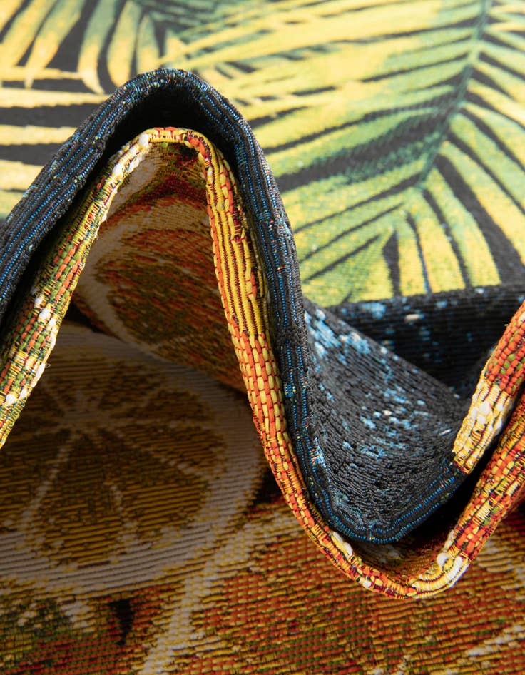 Detail image of  4' x 6'  Washable Coastal Indoor / Outdoor Rug