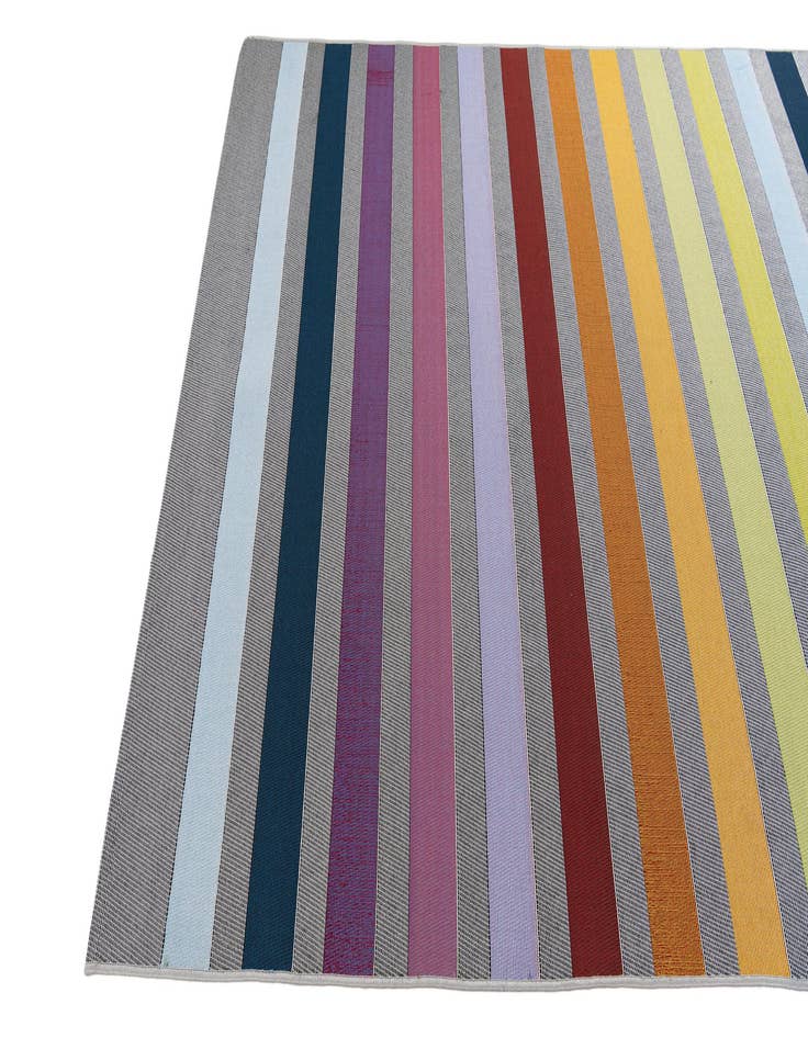 Detail image of  5' 3 x 7' 8  Washable Modern Indoor / Outdoor Rug