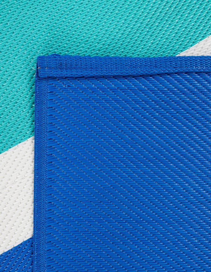 Detail image of  4' x 6'  Washable Modern Indoor / Outdoor Rug