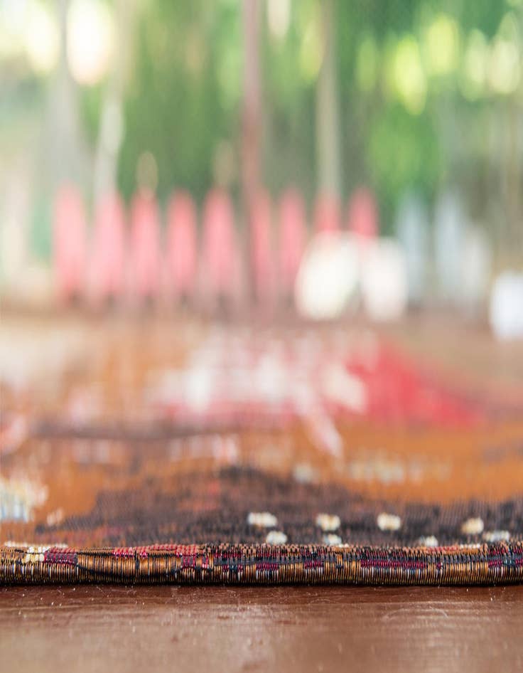 Detail image of  4' x 6'  Washable Modern Indoor / Outdoor Rug