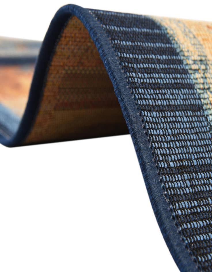 Detail image of  2' 2 x 3'  Washable Modern Indoor / Outdoor Rug