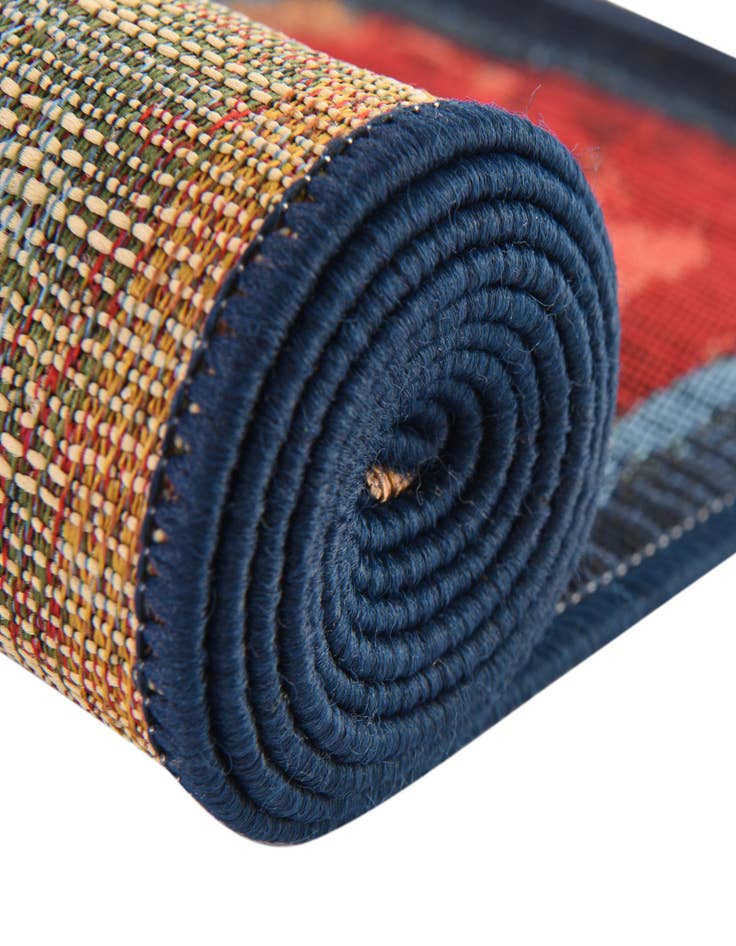 Detail image of  2' 2 x 3'  Washable Modern Indoor / Outdoor Rug