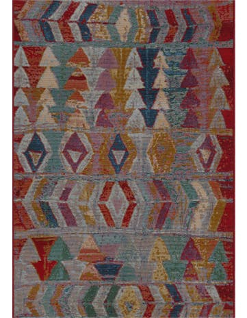 4' x 6' Washable Modern Indoor / Outdoor Rug